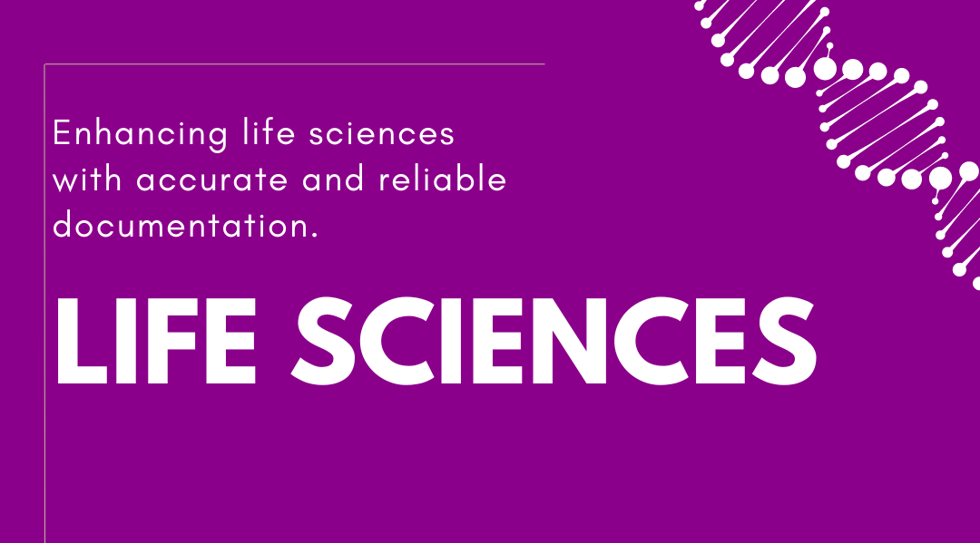 Technical writing for the life sciencecs sector